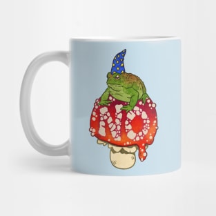 Grumpy Toad Wizard says NO Mug